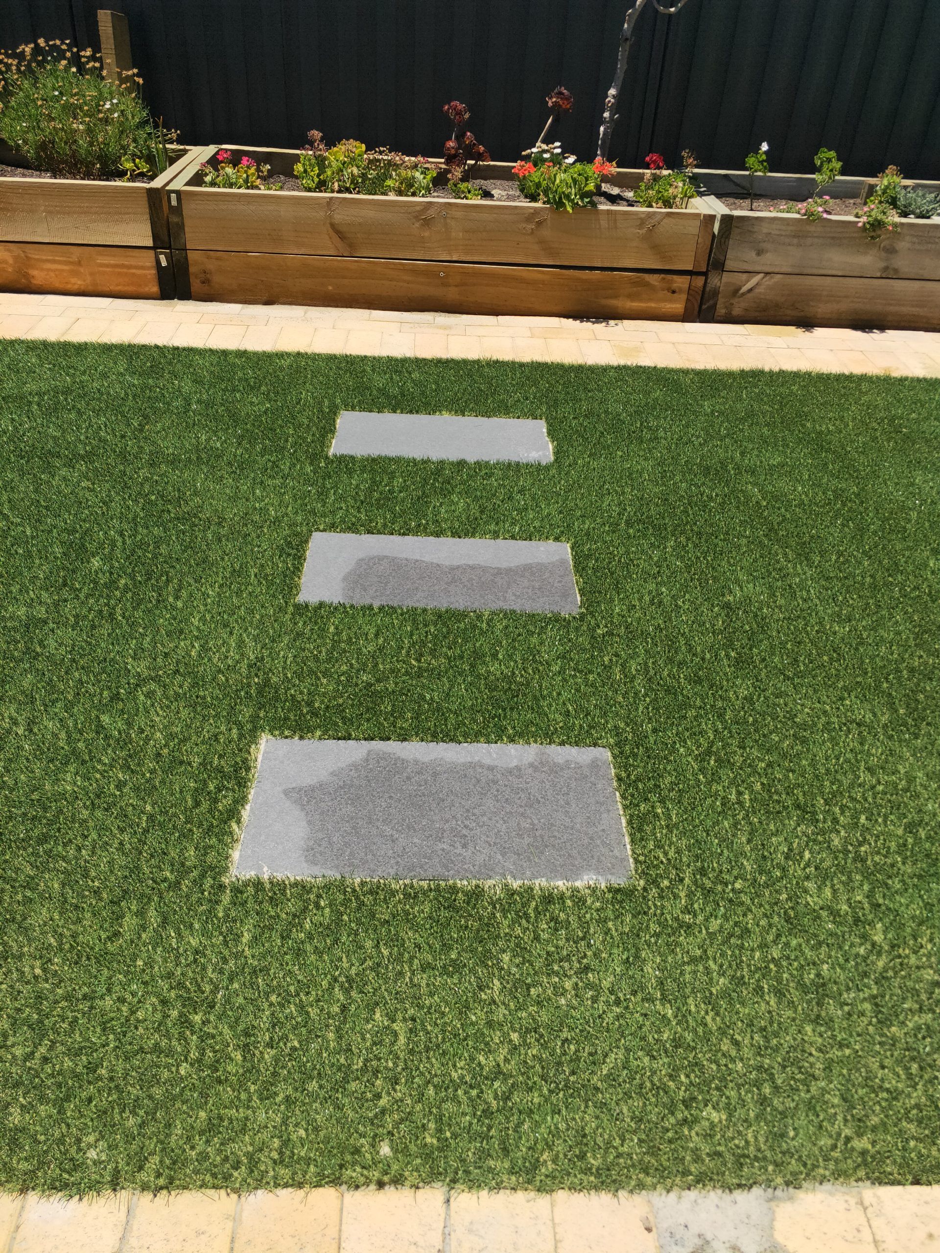 Artificial Grass Installation in Andross